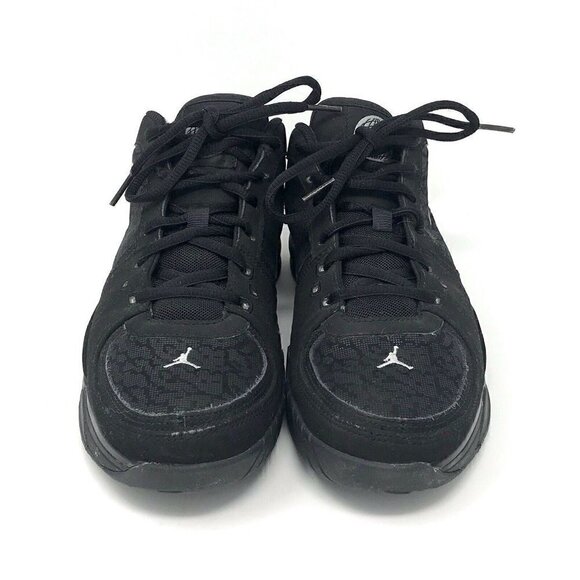 Nike Air Jordan Team ISO Low Black Lace Athletic Sneakers 7 main image 8